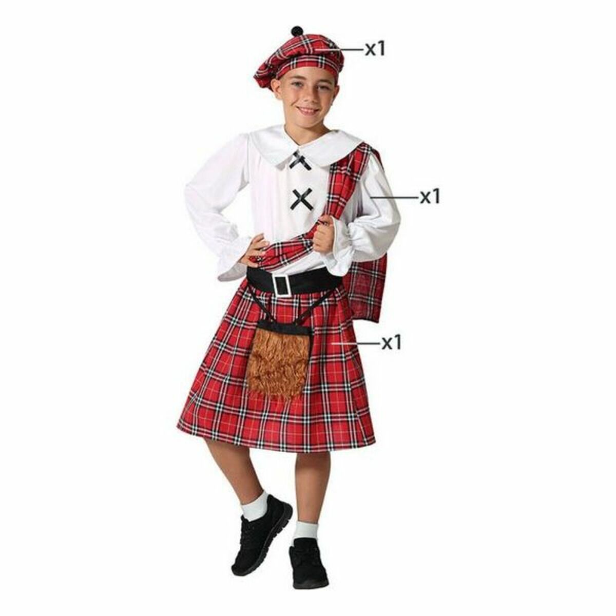 Costume for Children Scottish man-4