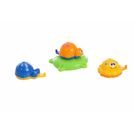 Set of Bath Toys 3 Pieces 13 x 13 x 4 cm