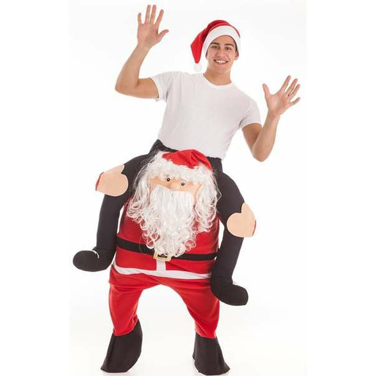 Costume for Adults Ride-On M/L Father Christmas-0