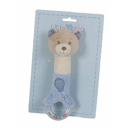 Rattle Cuddly Toy Vichi Blue Bear Teether 20 cm 20cm