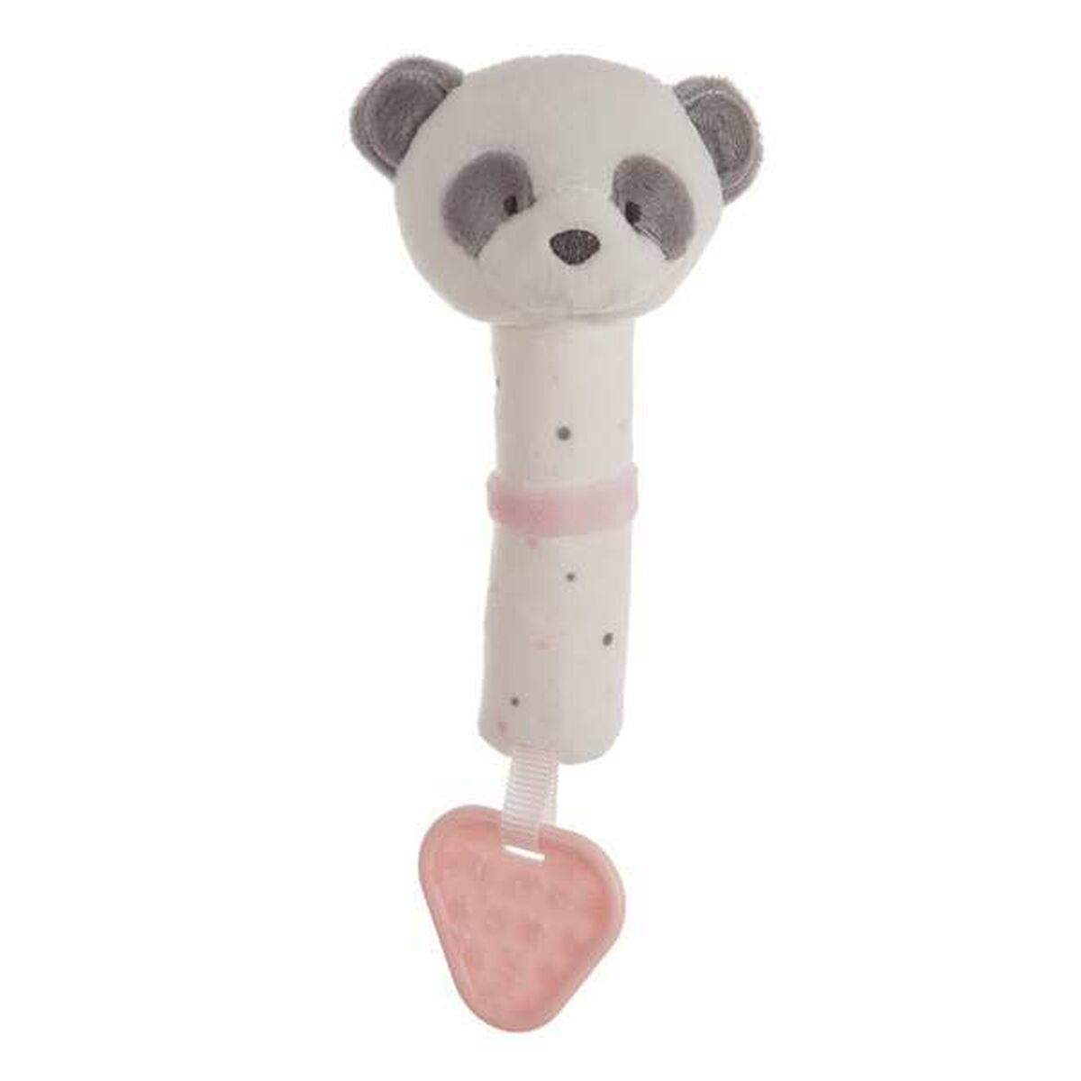 Anneau de dentition pour bébé Ours Panda Rose 20cm