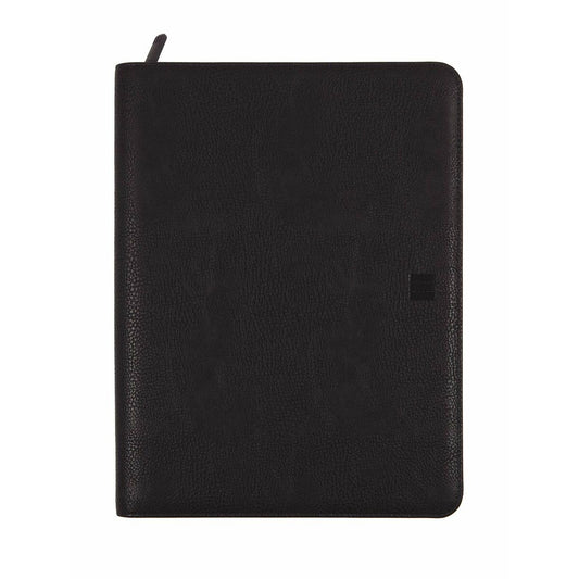 Zippered document holder Finocam Focus Black A4