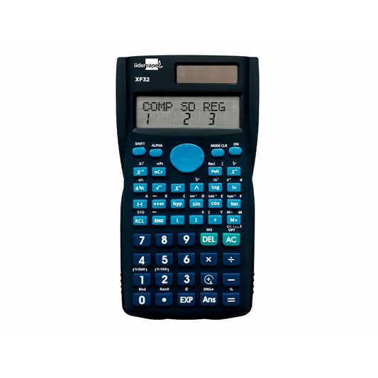 Scientific Calculator Liderpapel XF32 Blue