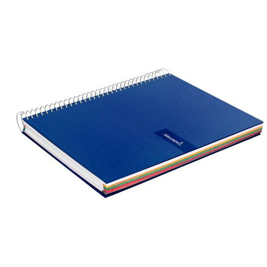 Notebook Liderpapel BJ08 Blue A5 120 Sheets