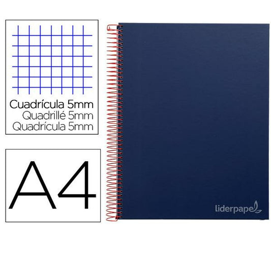 Notebook Liderpapel BA50 Blue A4 100 Sheets