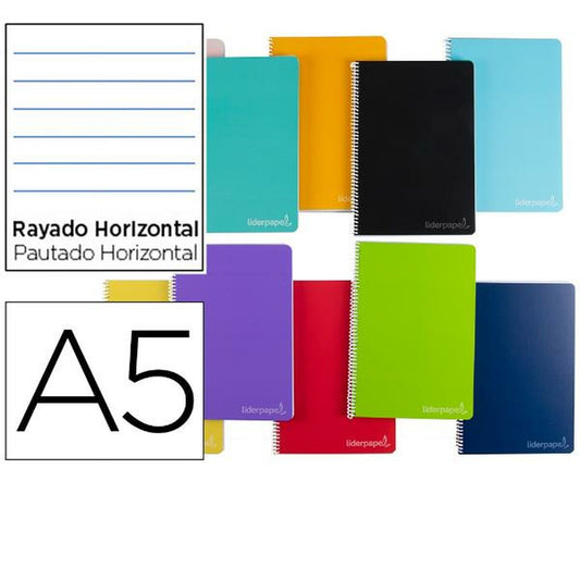 Notebook Liderpapel BJ07 A5 140 Sheets