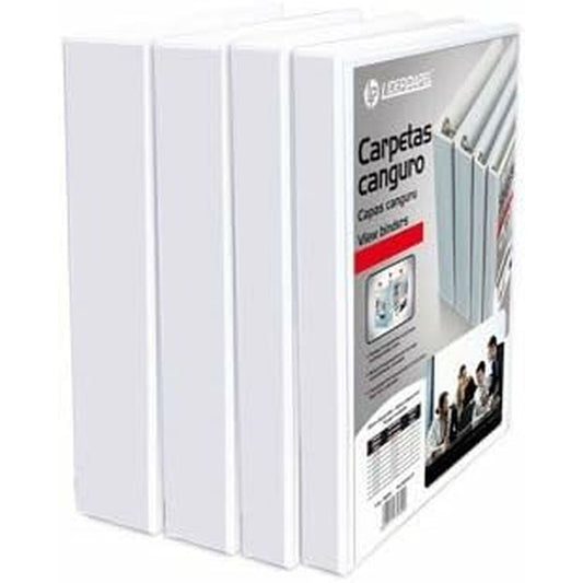 Ringbuch Liderpapel KG25 Weiß A4