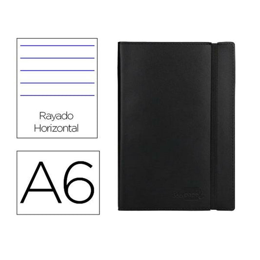 Notepad Liderpapel LD06 Black A6 120 Sheets