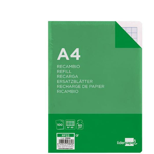 Replacement Liderpapel RF22 White A4 100 Sheets