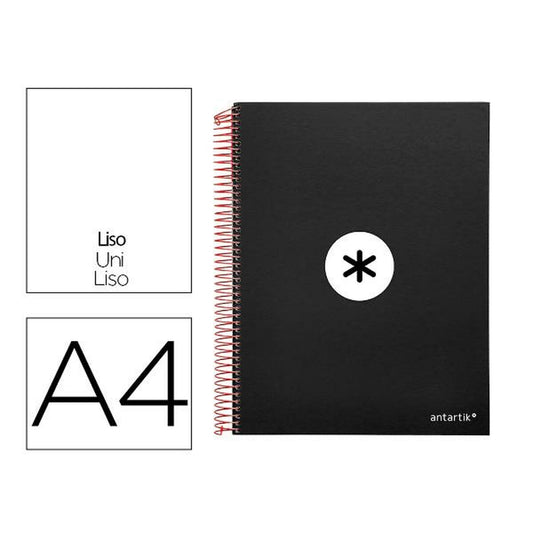Notebook Antartik KD50 Black A4 120 Sheets