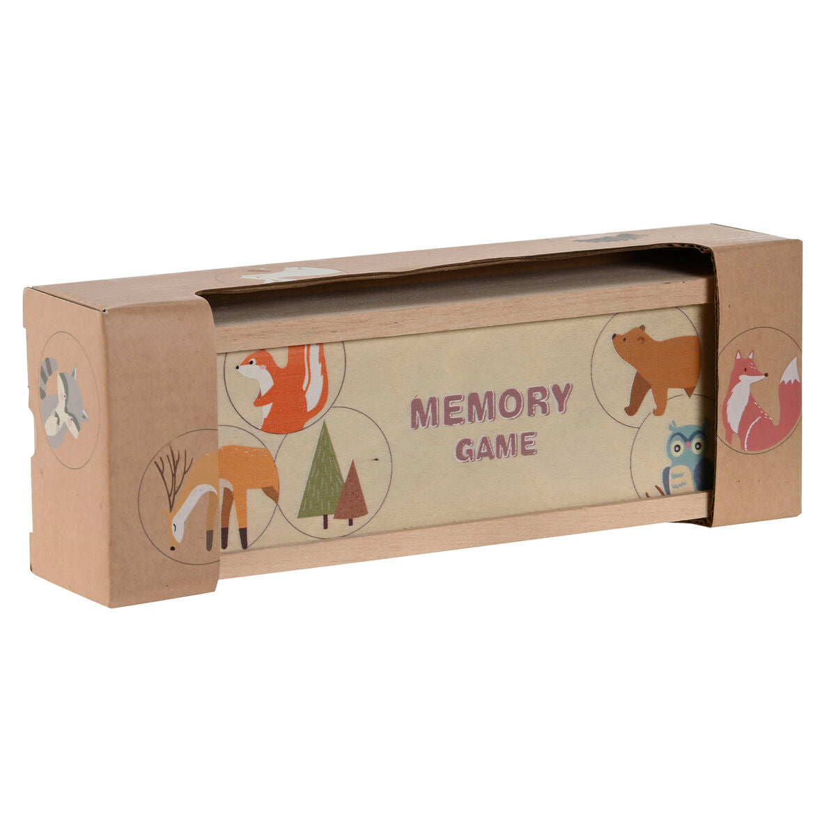 Memory Game Home ESPRIT 19 x 6,5 x 4 cm