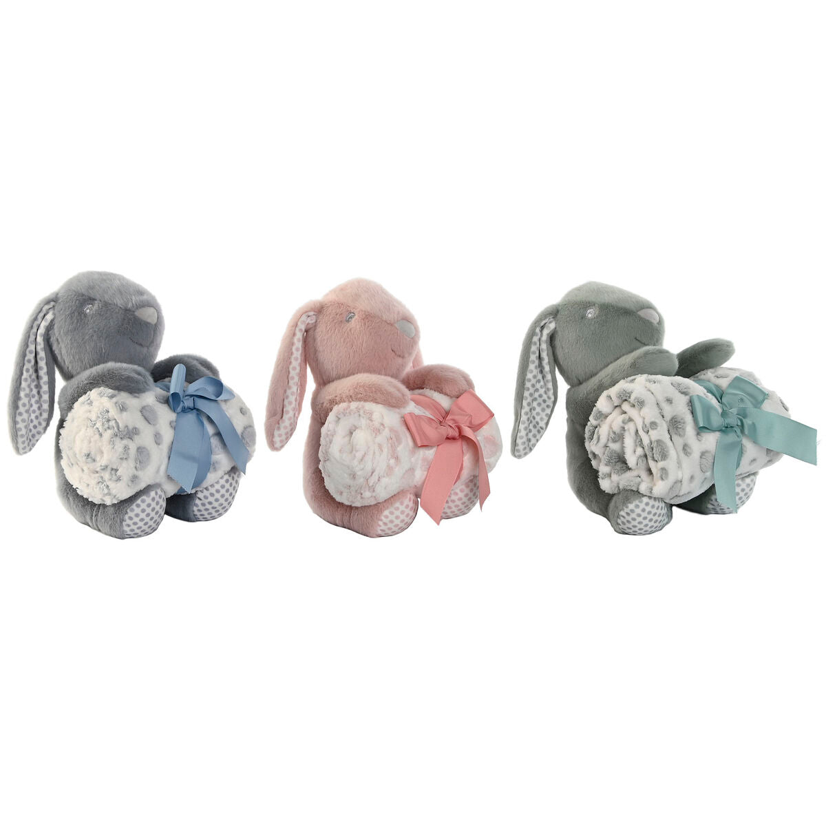 Baby-Geschenk-Set Home ESPRIT Blau grün Rosa Polyester (3 Stück)