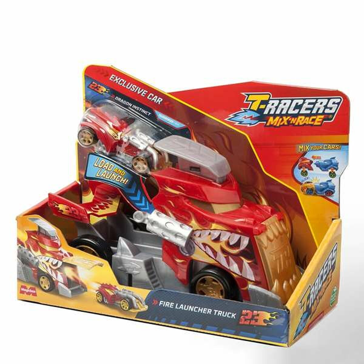 Launcher Magicbox Launcher Truck T-Racers Mix 'N Race 10 x 16,8 x 22,5 cm Car