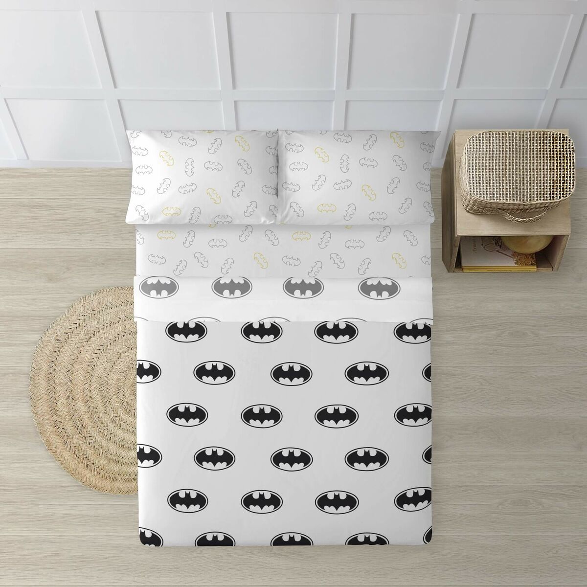 Bedding set Batman Basic Multicolour Bed 135 cm