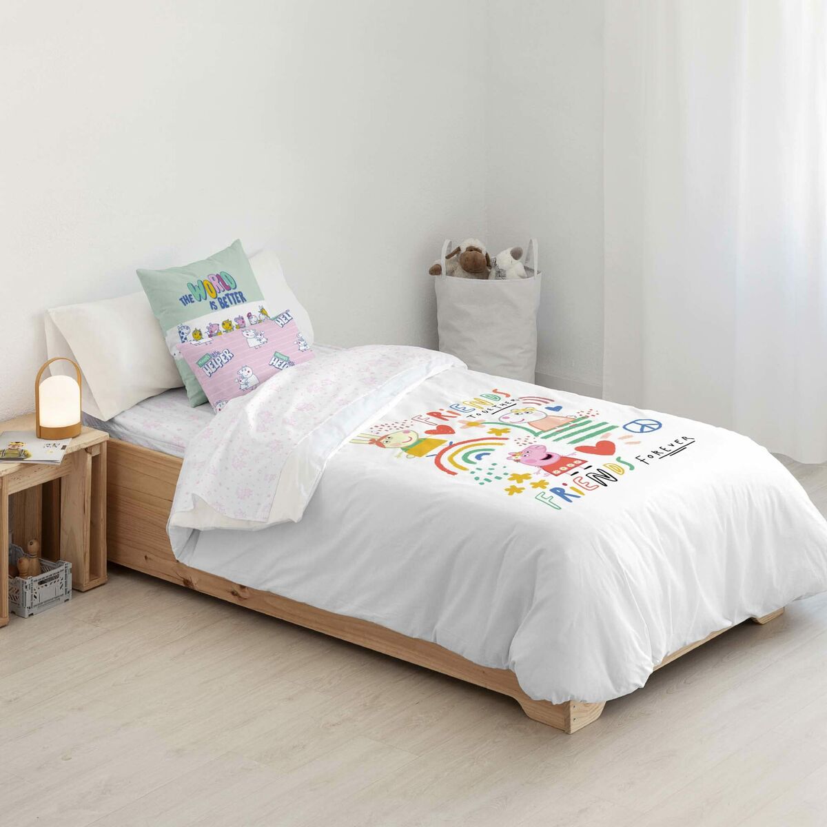 Nordic cover Peppa Pig Together 140 x 200 cm