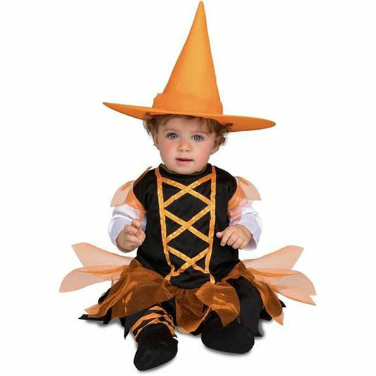 Costume for Babies My Other Me Orange 2 Pieces Witch