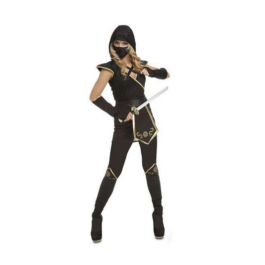 Costume for Adults My Other Me Black Ninja Lady