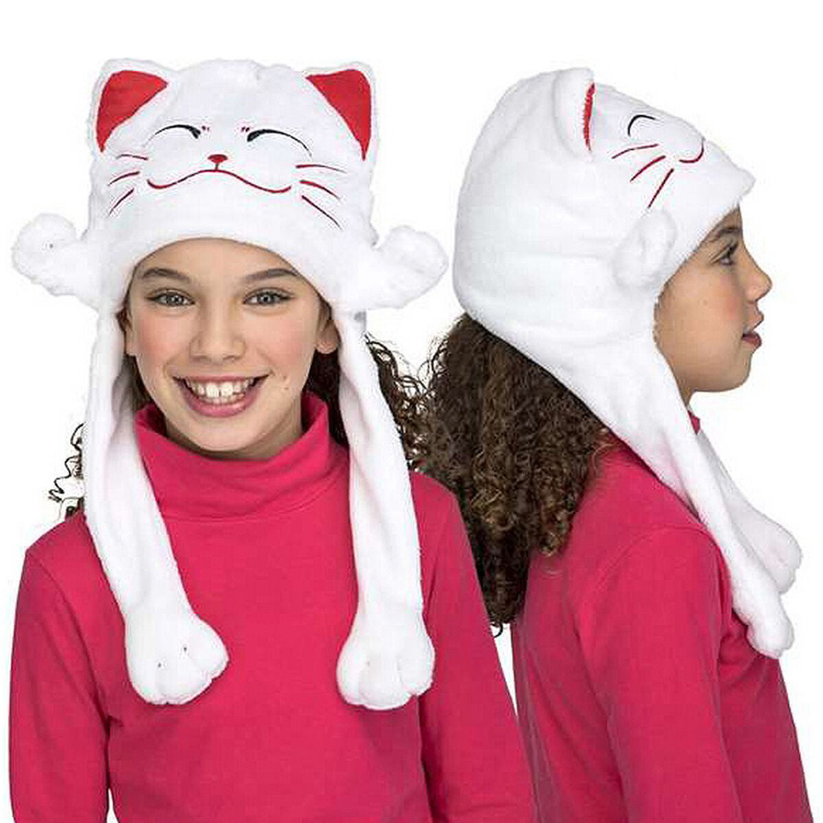 Child Hat My Other Me White One size Cat