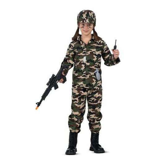 Costume for Children My Other Me Camouflage Green