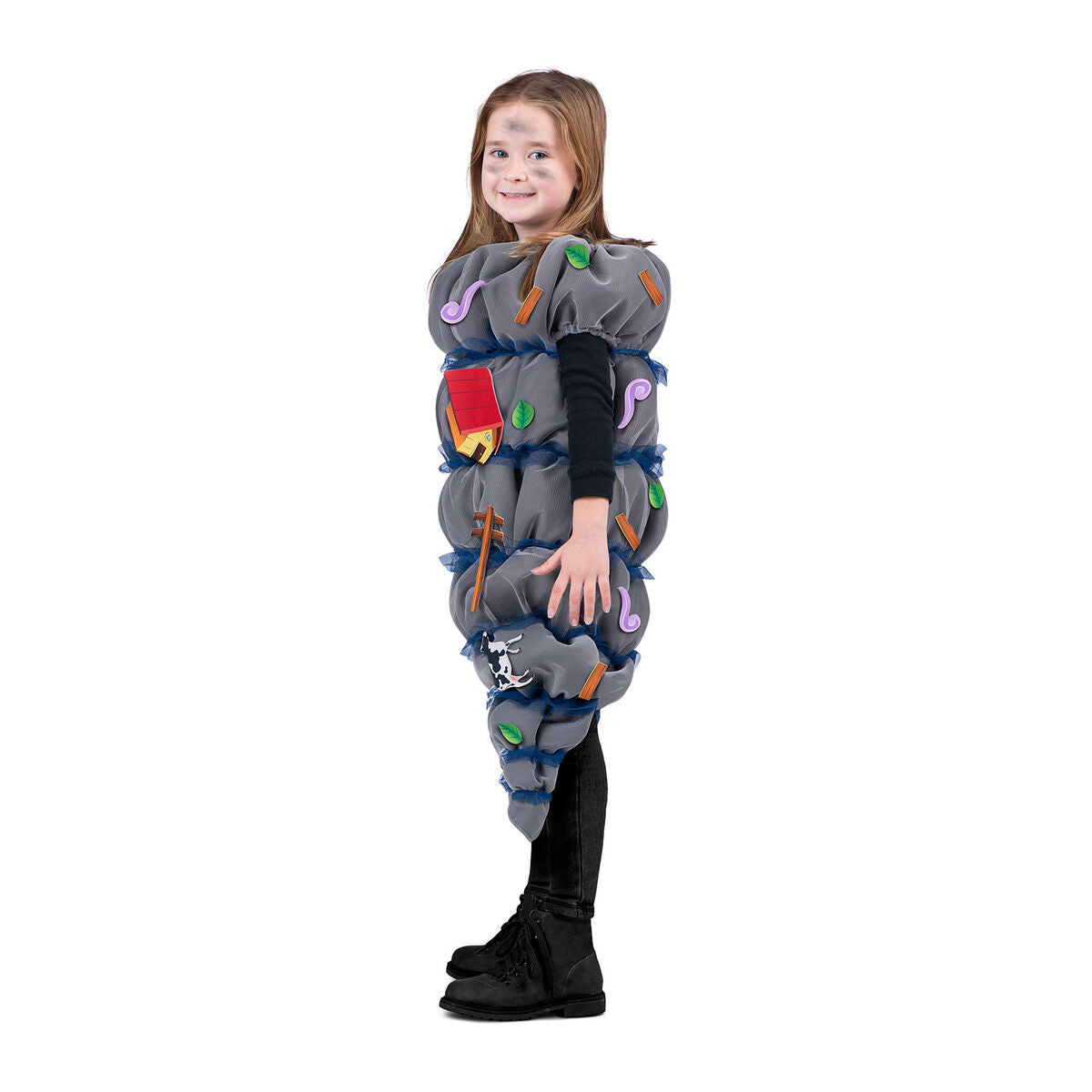 Costume for Adults My Other Me Grey Tornado (1 Piece)