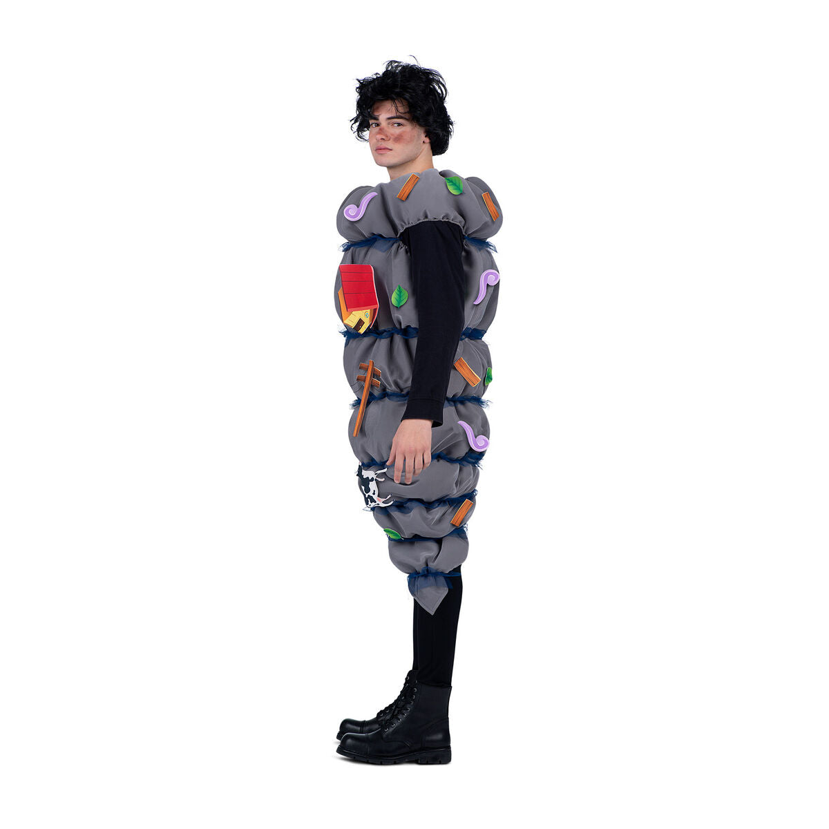 Costume for Adults My Other Me Grey Tornado (1 Piece)