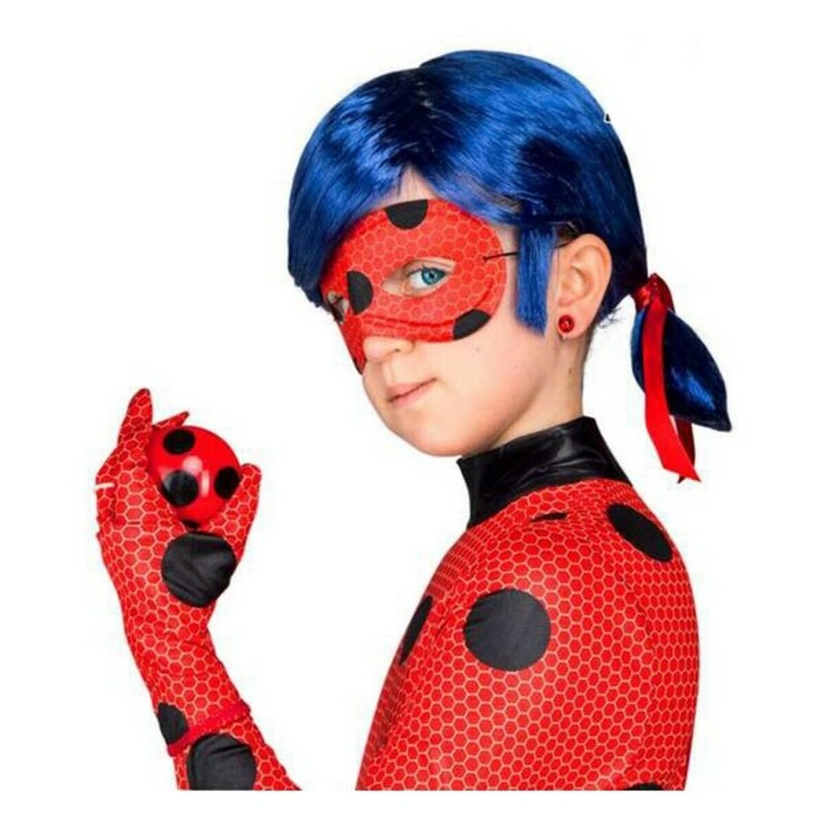 Costume for Children 231159 LadyBug 9-11 years