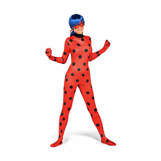 Costume for Adults My Other Me LadyBug (7 Pieces)