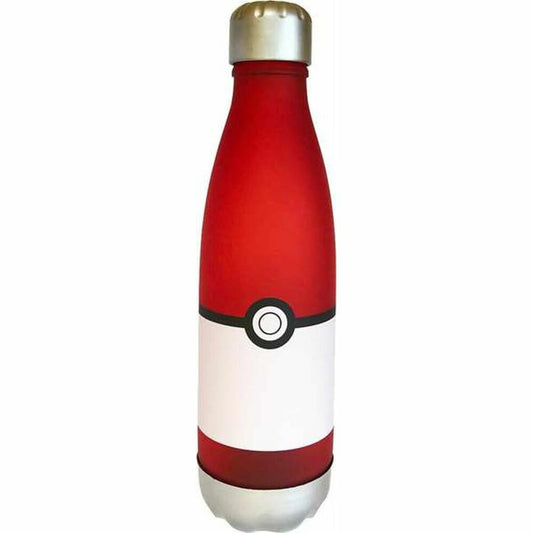 Thermosflasche 	Pokémon Poké Ball Rot Kunststoff