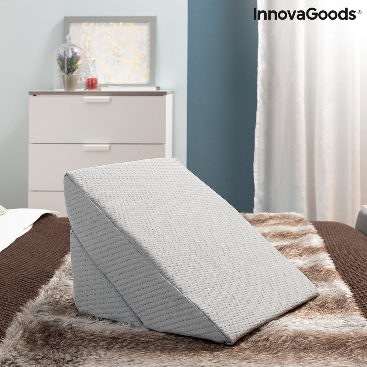 Triangular Multi-Position Double Wedge Pillow