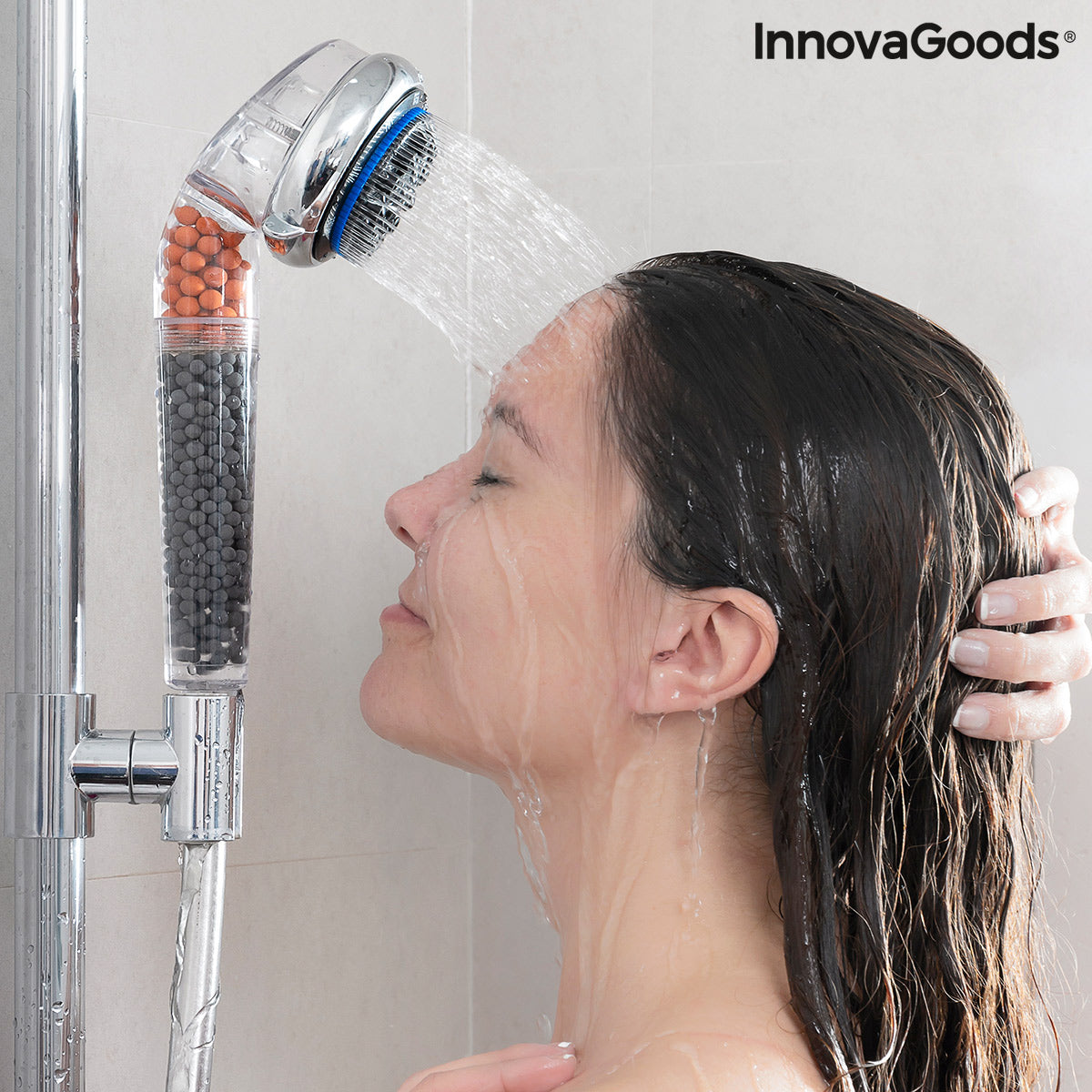 Eco-shower Multifunction with Mineral Germanium and Tourmaline Pearal