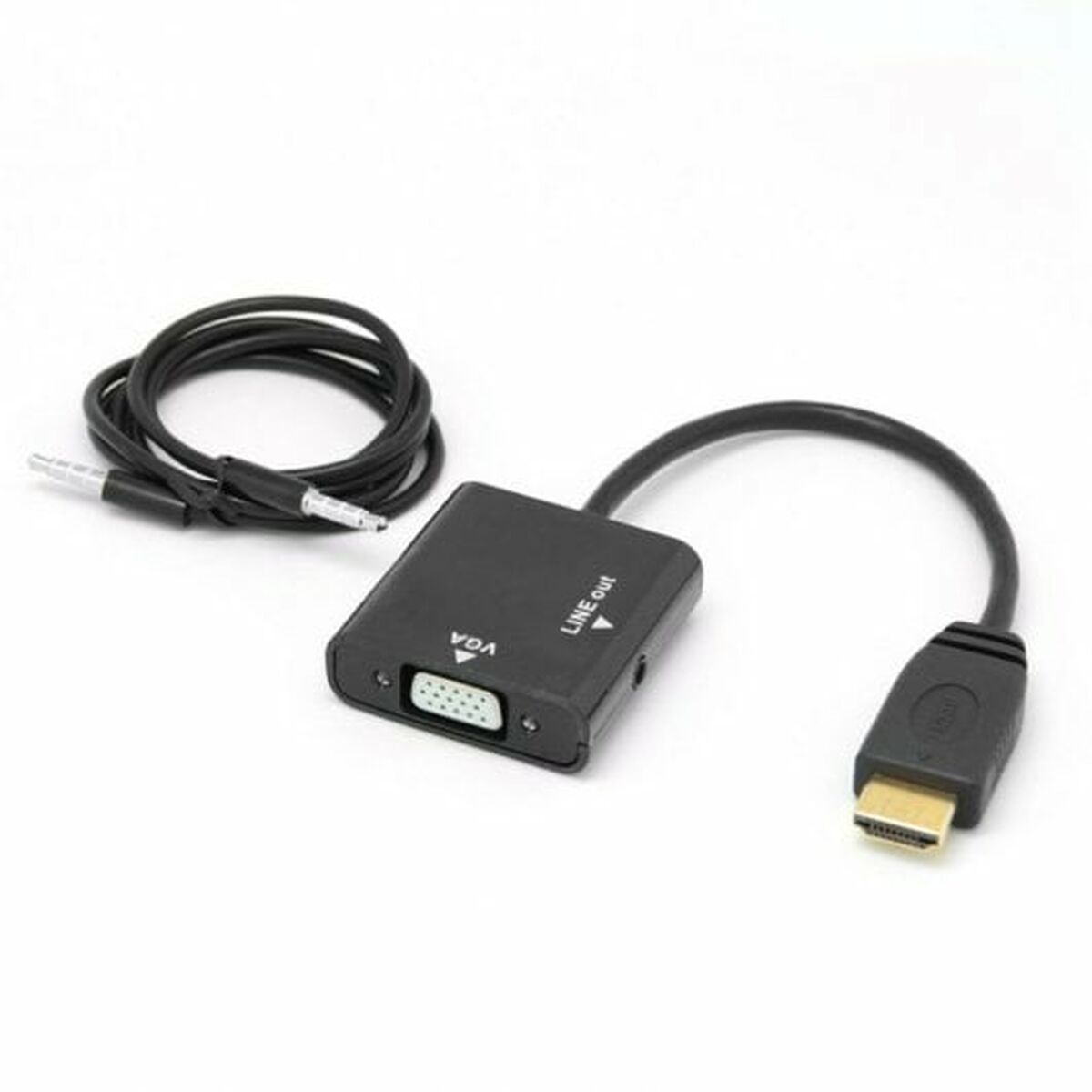 Netzadapter PcCom Essential HDMI VGA Jack 3.5 mm