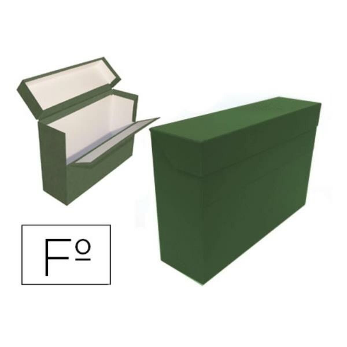 Datei-Box Mariola 1689VE grün A4 (1 Stück)