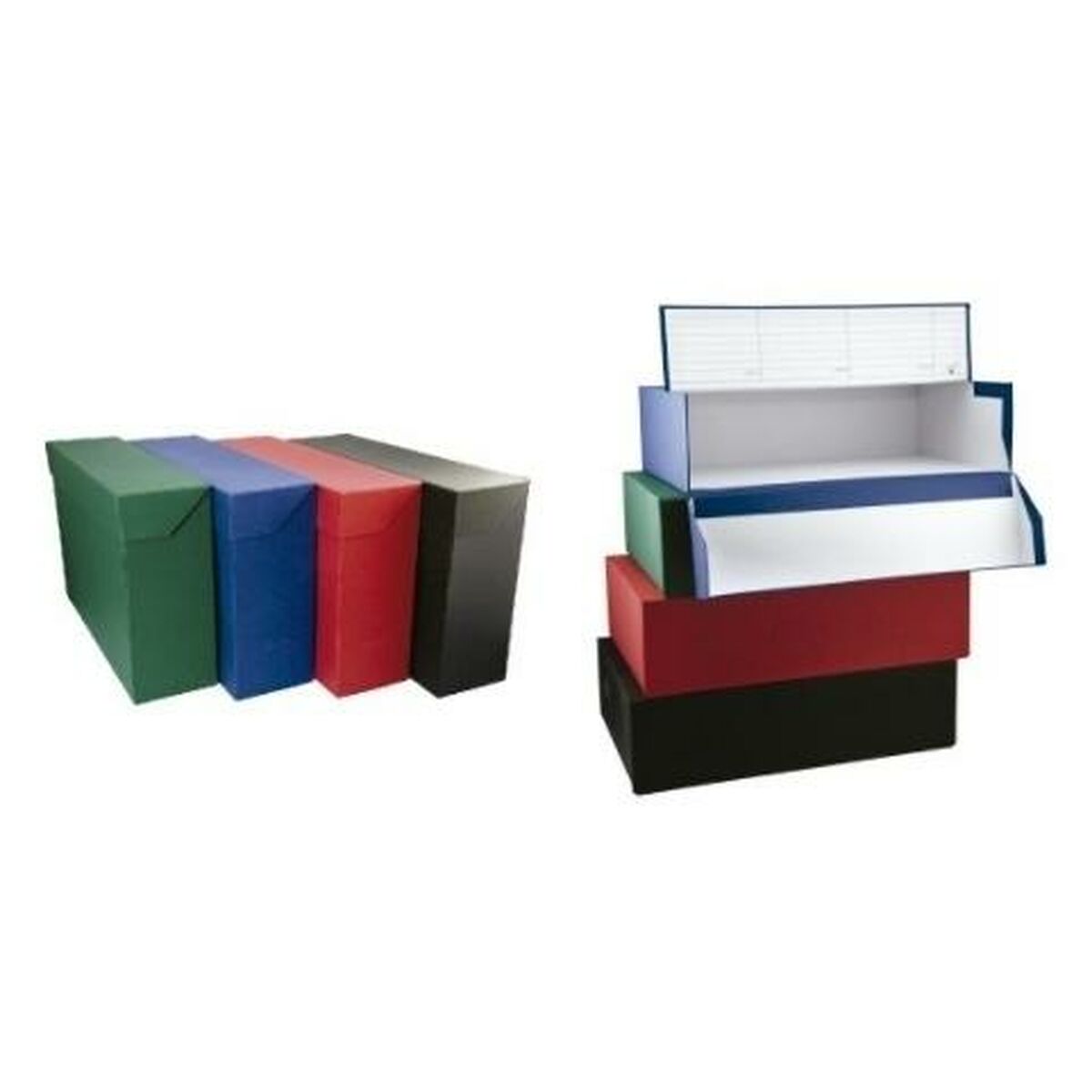 File Box Mariola Red Din A4 39 x 25,5 x 20 cm