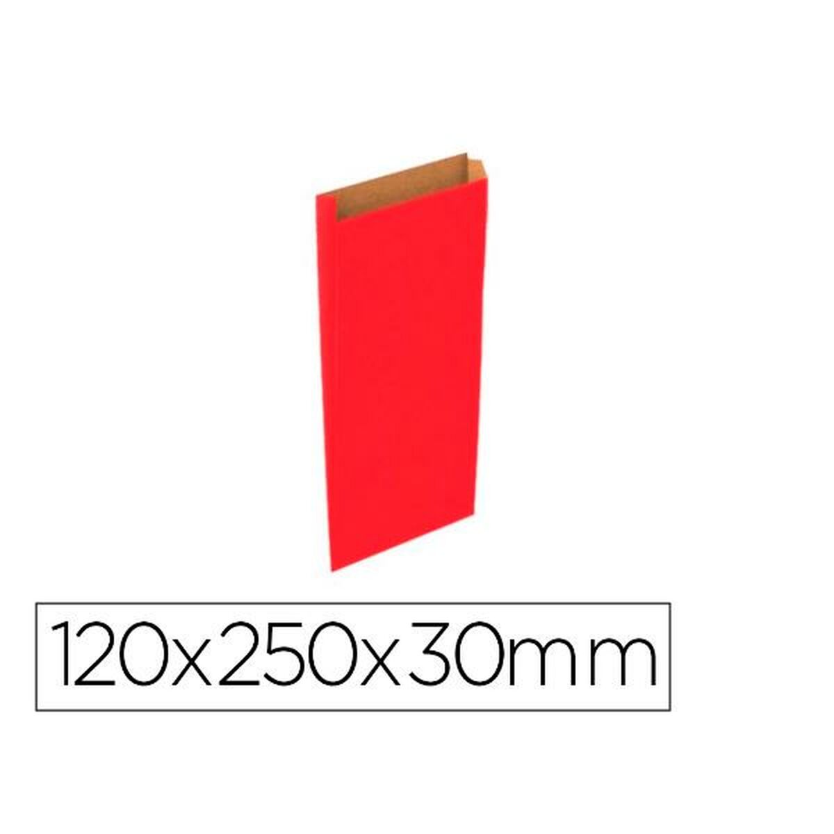 Envelopes Básika 2017002 Red 120 x 250 x 30 mm