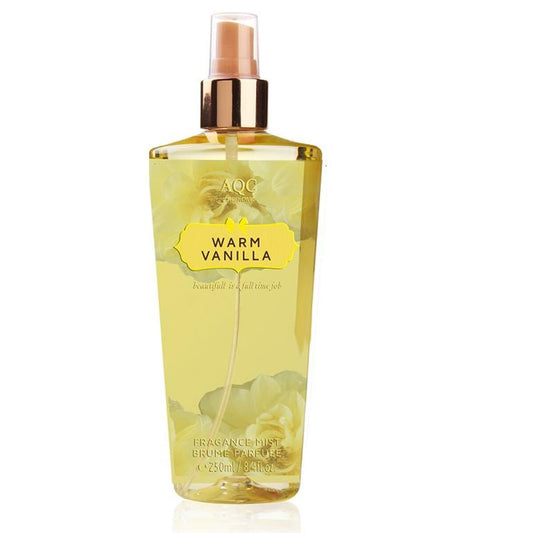 Body Spray AQC Fragrances   Warm Vanilla 250 ml