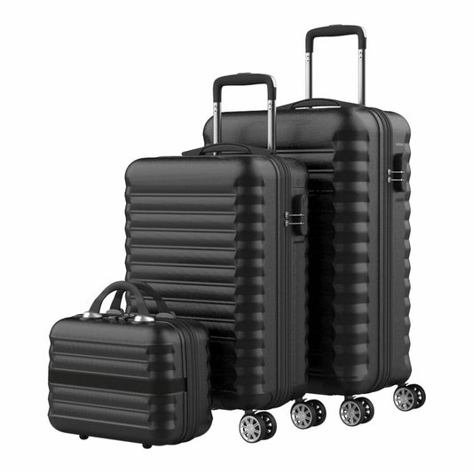 Set of suitcases Numada Upfly Black (3 Pieces)