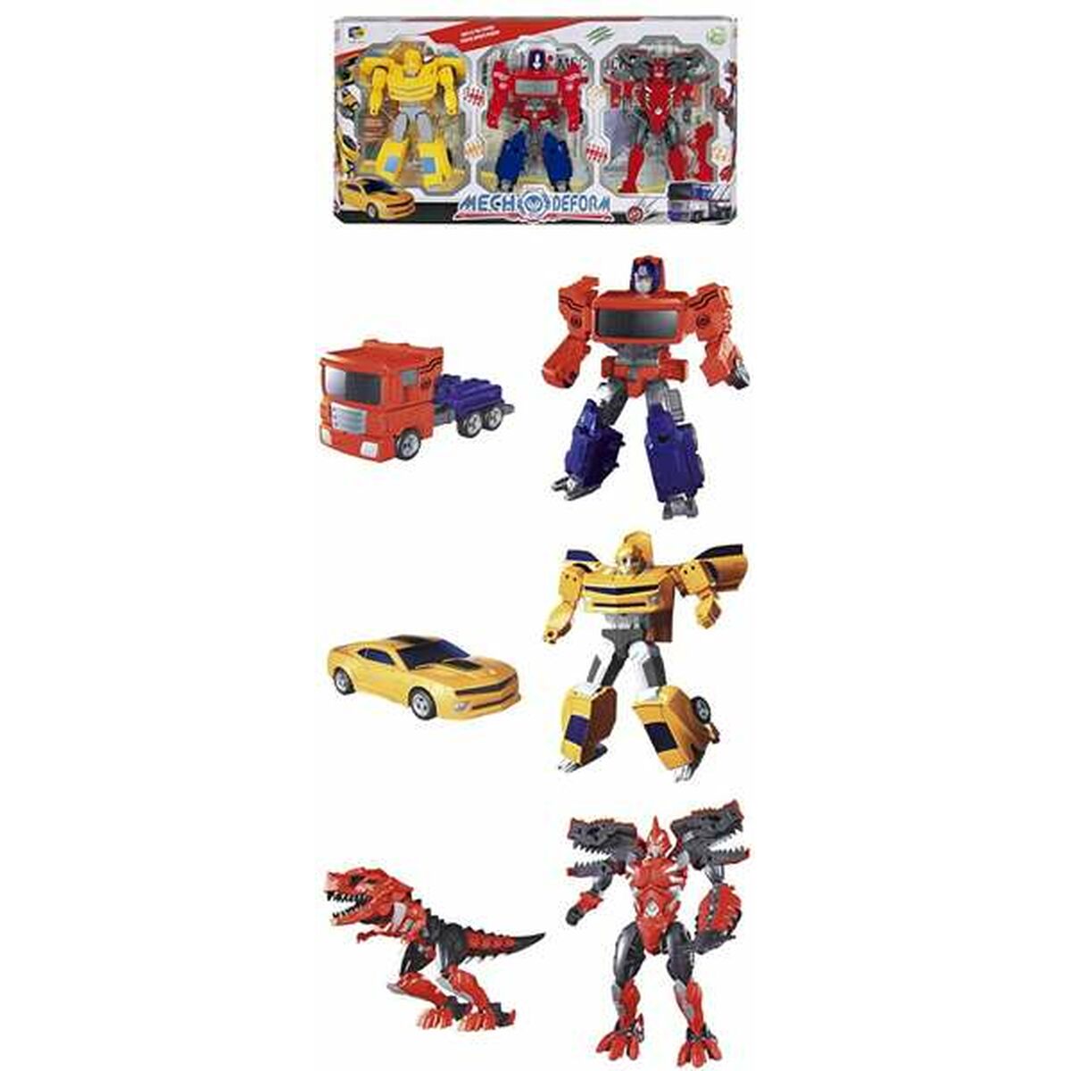 Figurines d’action Mech Deform 17 cm