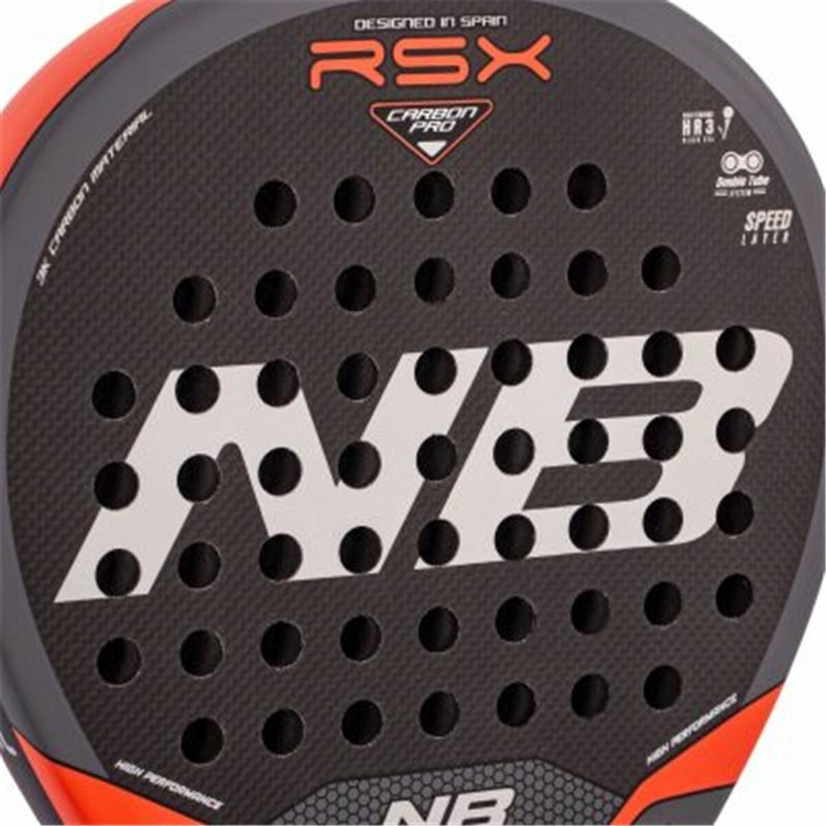 Padel Racket Enebe RSX Carbon 22 Black