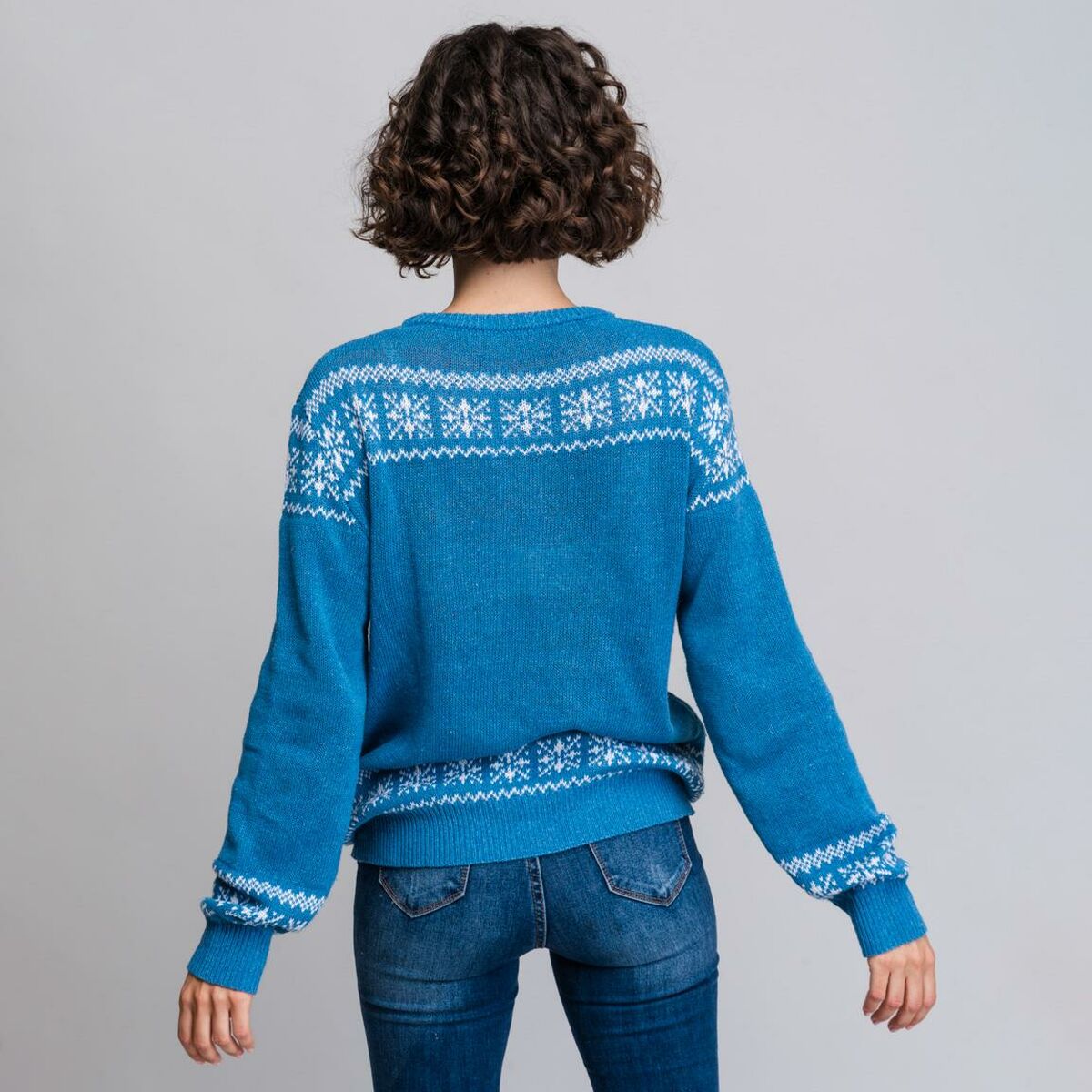 Unisex Jumper Stitch Blue