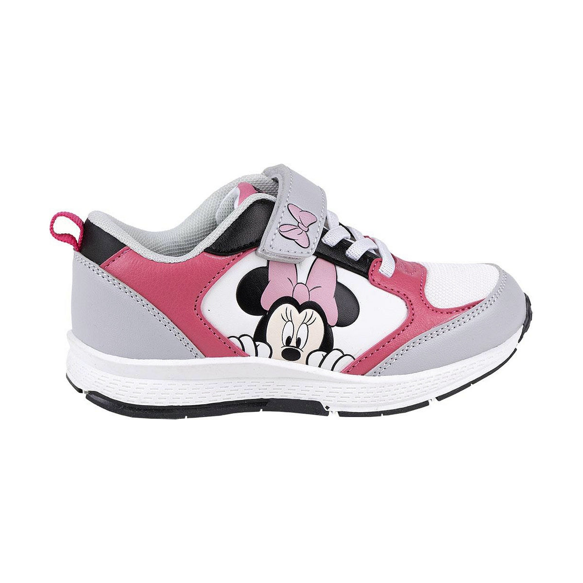 Sports Shoes for Kids Minnie Mouse Grey Pink-0