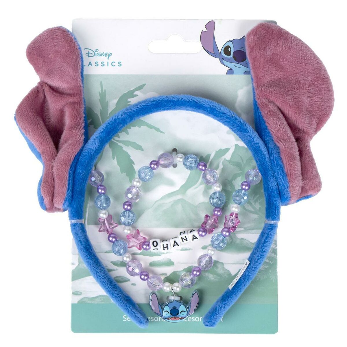 Jewellery Kit Stitch Blue Purple 3 Pieces