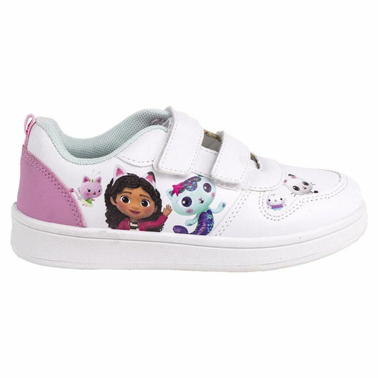 Sports Shoes for Kids Gabby's Dollhouse Velcro White