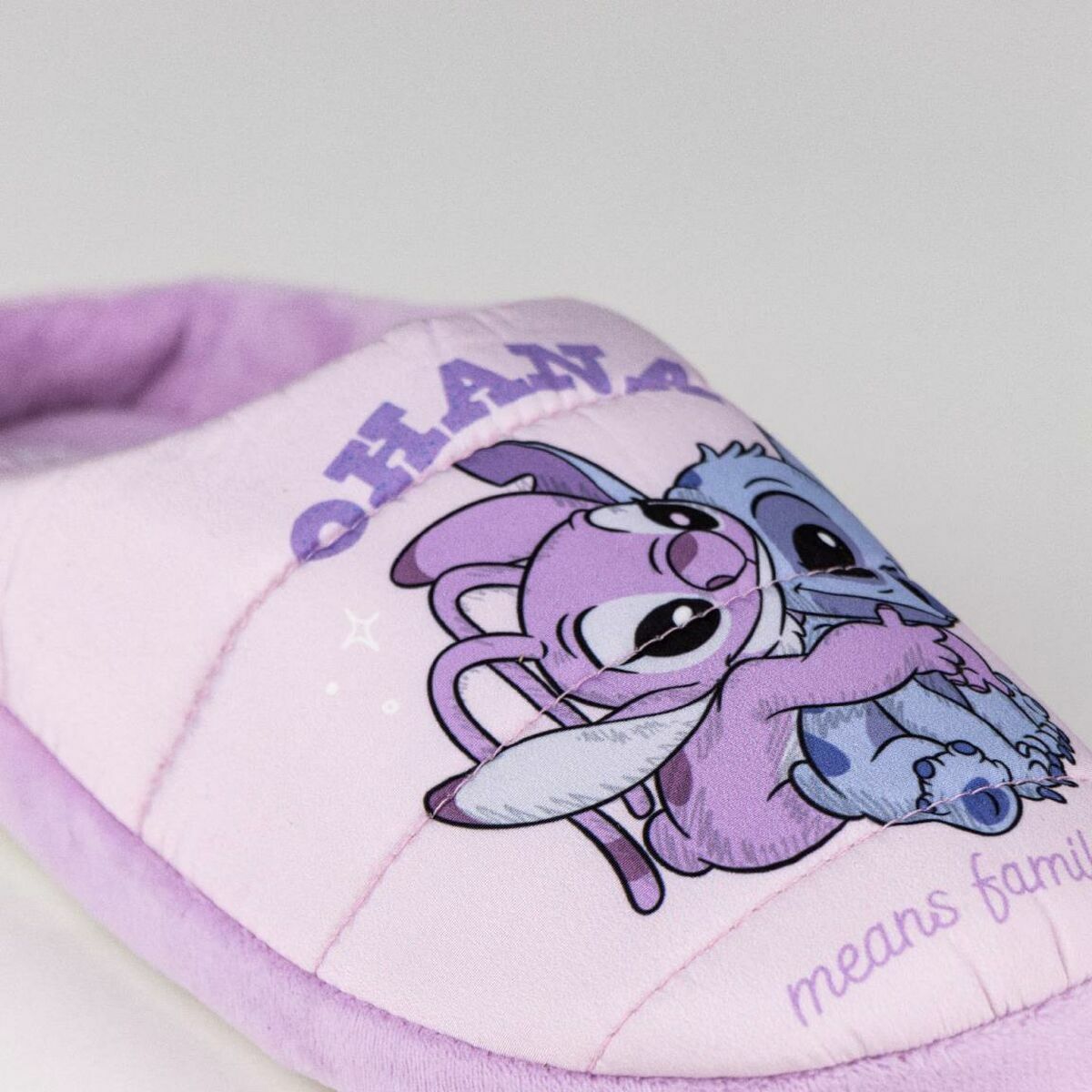 House Slippers Stitch Lilac