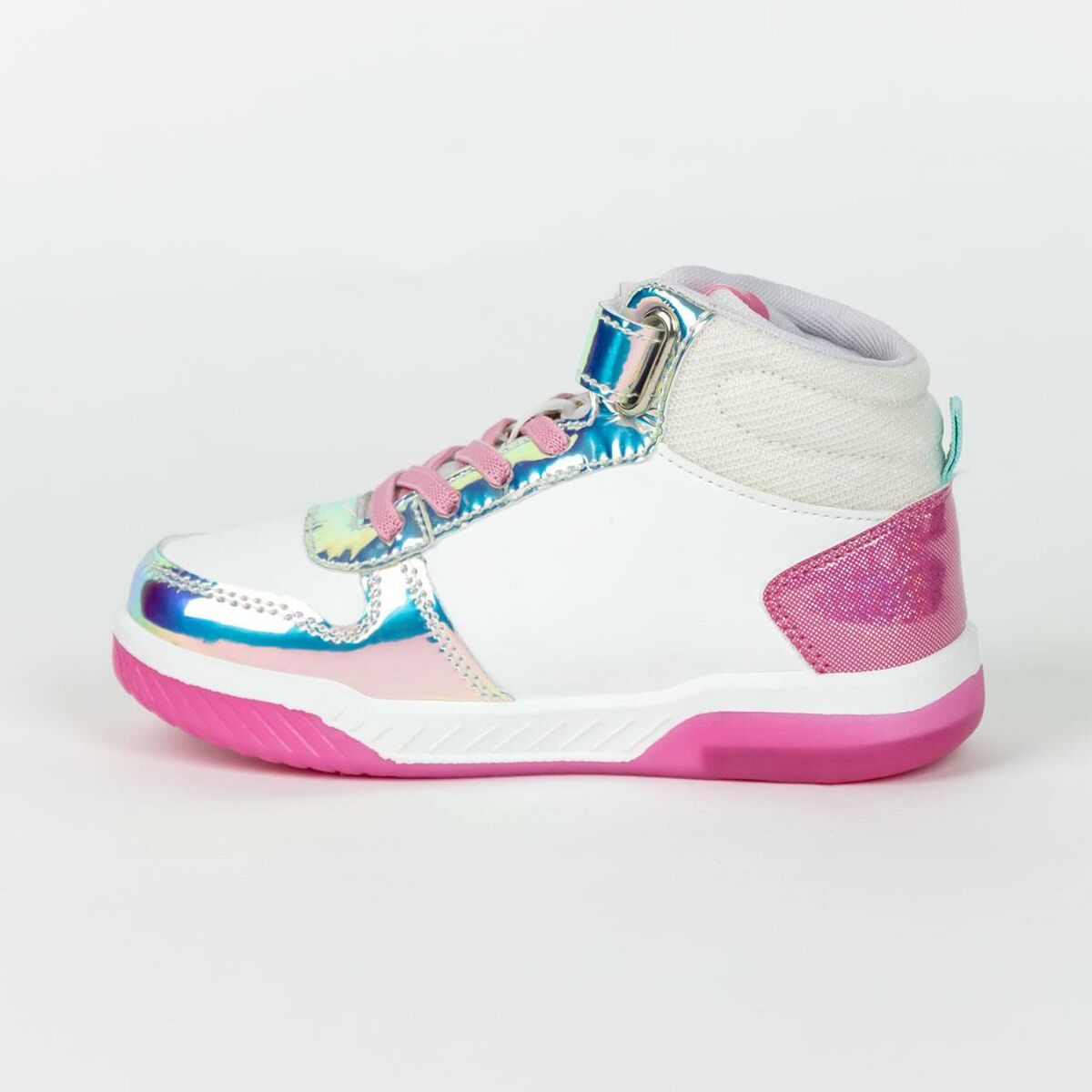 LED Trainers Minnie Mouse Silver-5