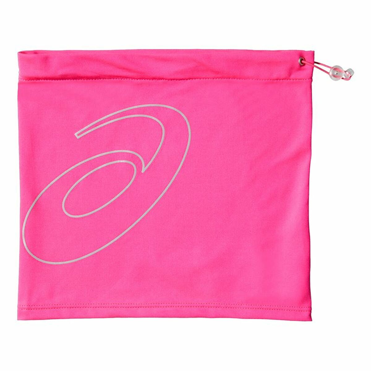 Sports bag  trainning Asics logo tube Pink One size