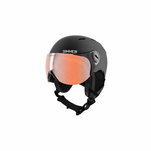 Ski Helmet Sinner Typhoon Visera Black Unisex 50-54 cm