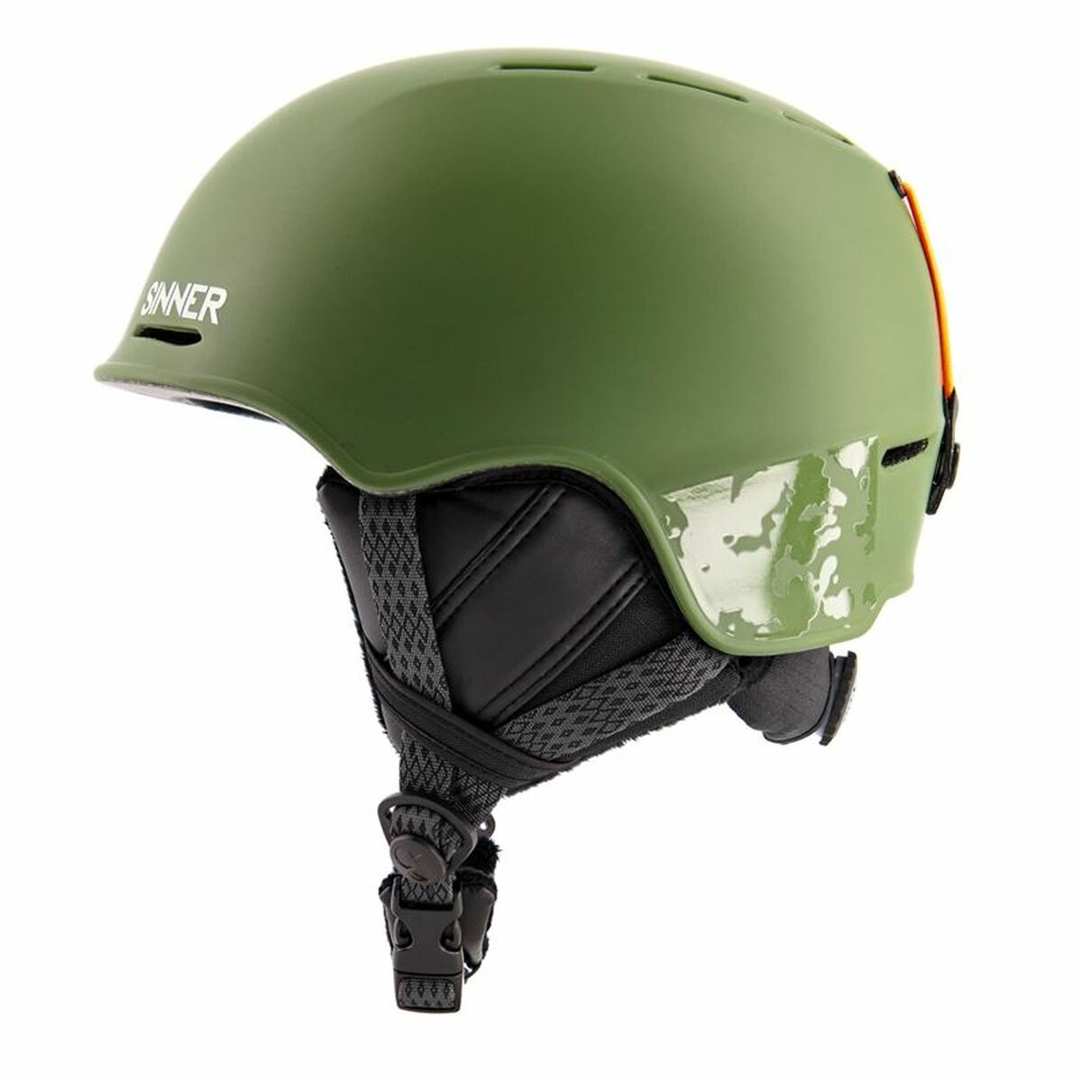 Ski Helmet Sinner Fortune Green Unisex 52-54 cm