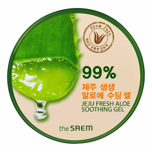 Gel The Saem Jeju Fresh Aloe 99% Calmant (300 ml)