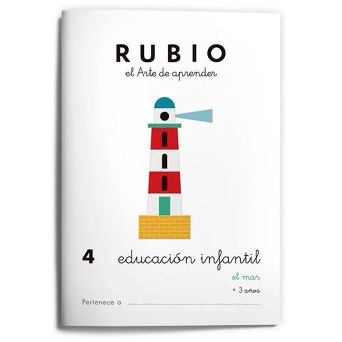 Notizbuch für die frühkindliche Bildung Rubio Nº4 A5 Spanisch (10 Stück)
