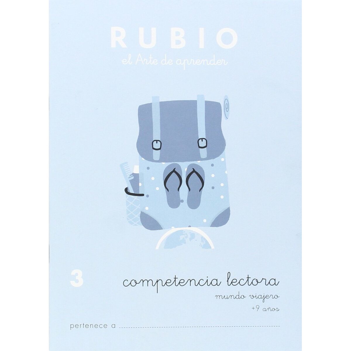 Reading Comprehension Notebook Rubio Nº3 A5 Spanish (10 Units)
